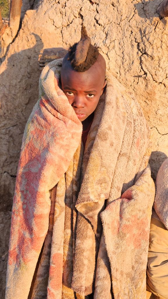 Himba_village_boy