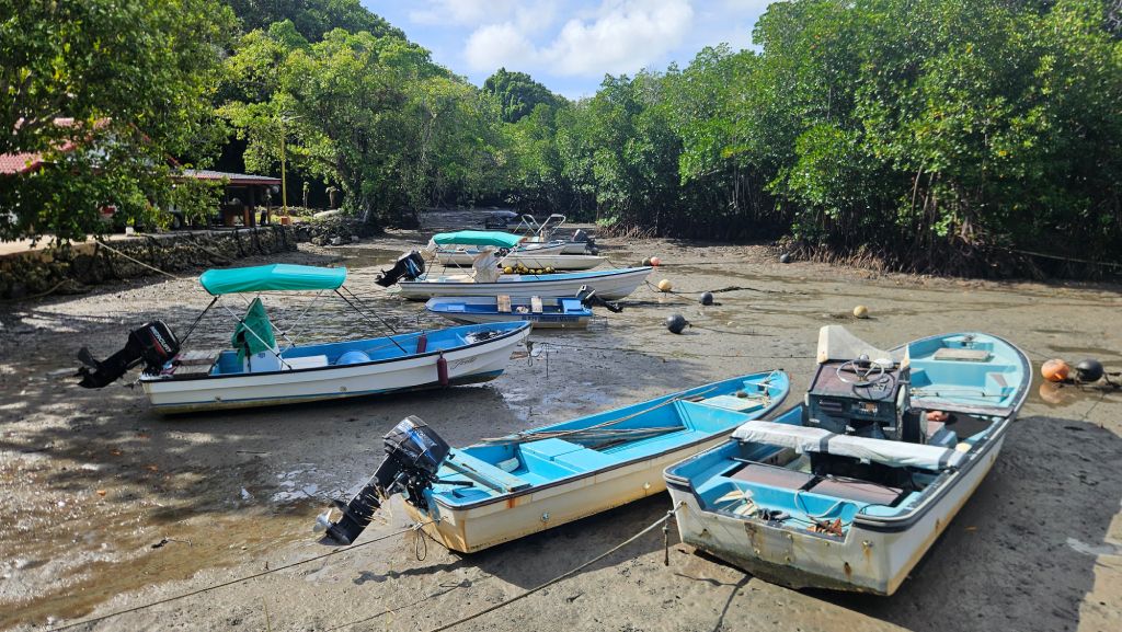 Babledaob_boats_low_tide