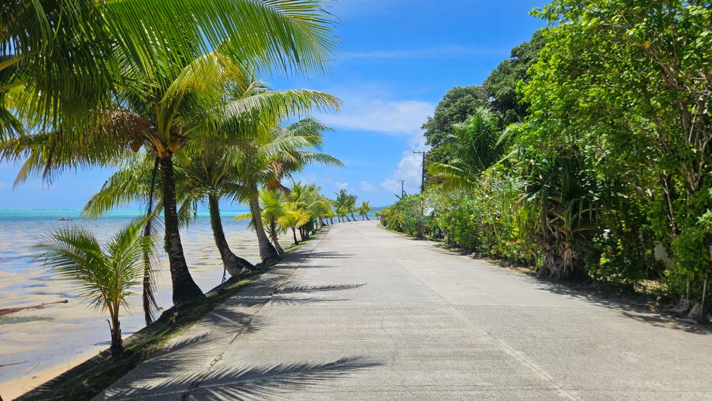 Ngchesar_dock_road