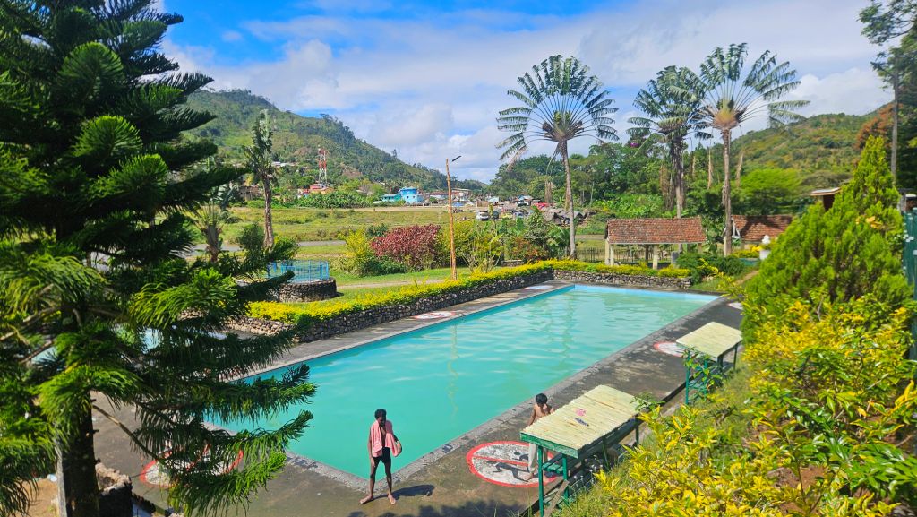Ranomafana_thermal_bath Ranomafana thermal baths surrounded by lush vegetation, Madagascar